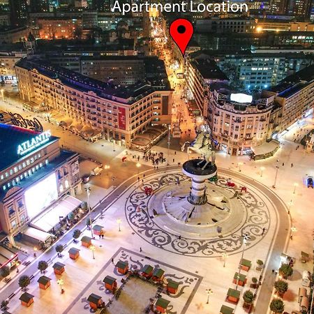Apartment Skopje Square Bagian luar foto