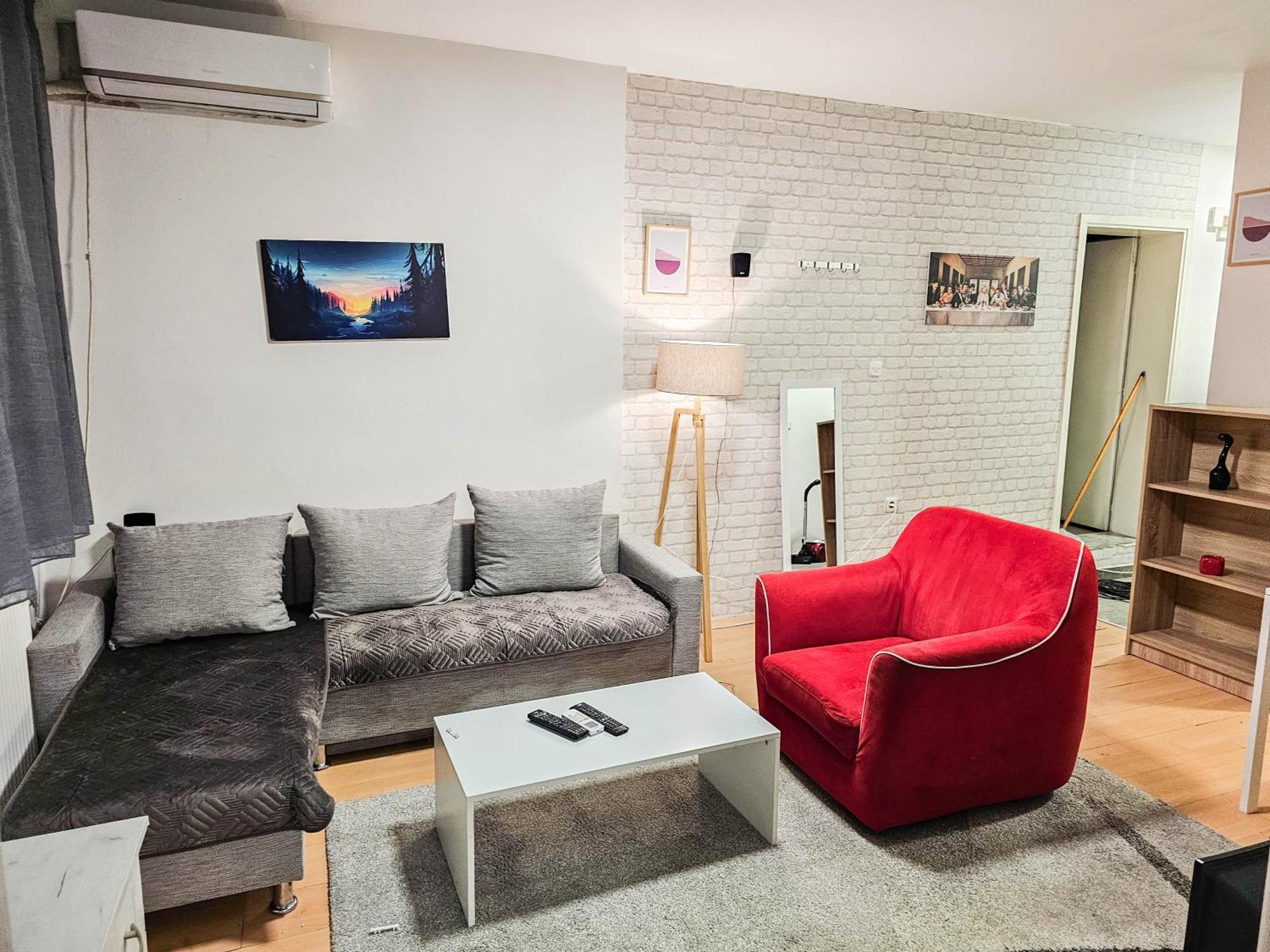 Apartment Skopje Square Bagian luar foto