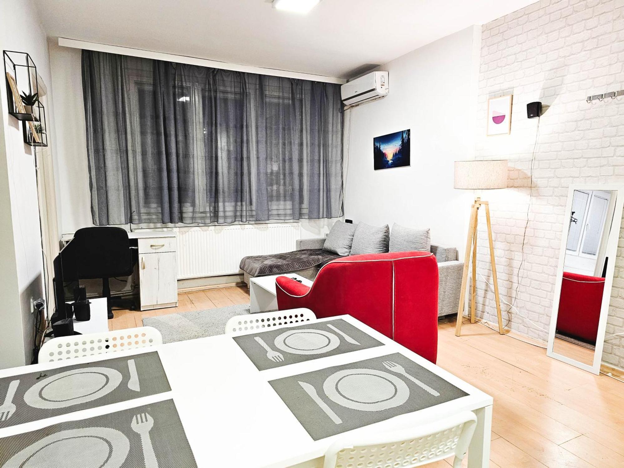 Apartment Skopje Square Bagian luar foto