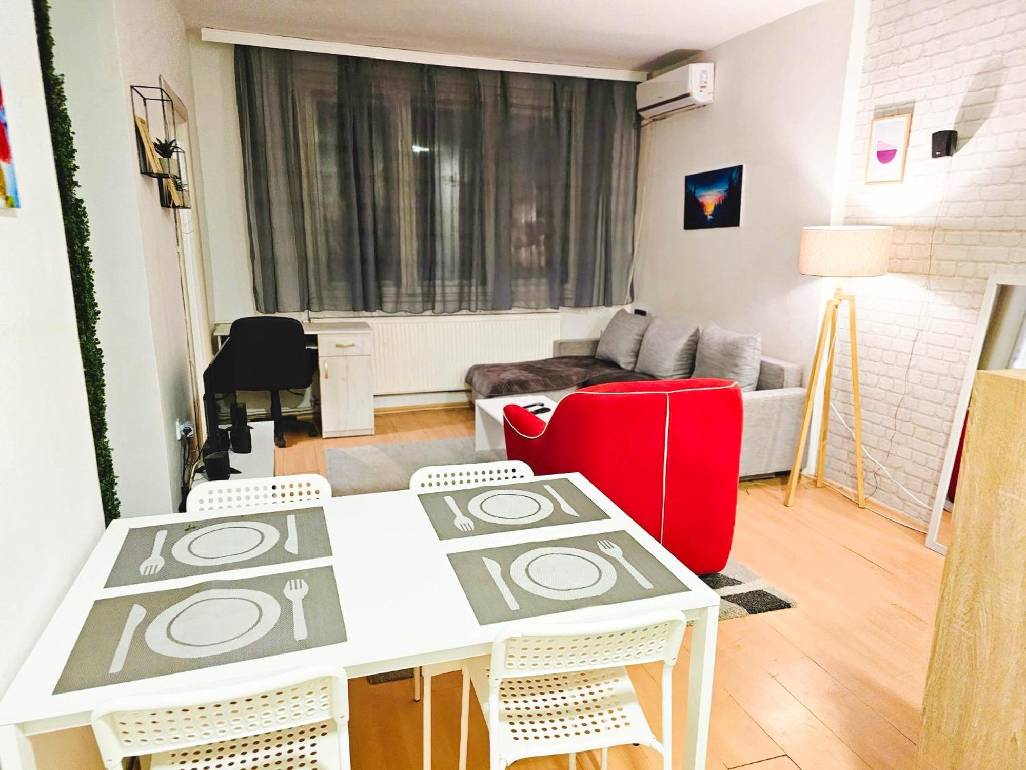 Apartment Skopje Square Bagian luar foto