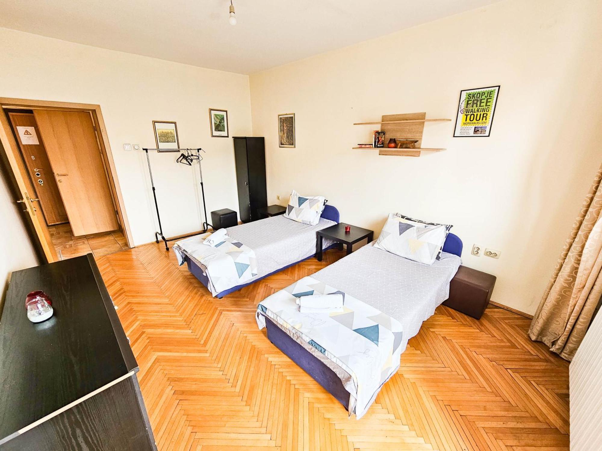 Apartment Skopje Square Bagian luar foto